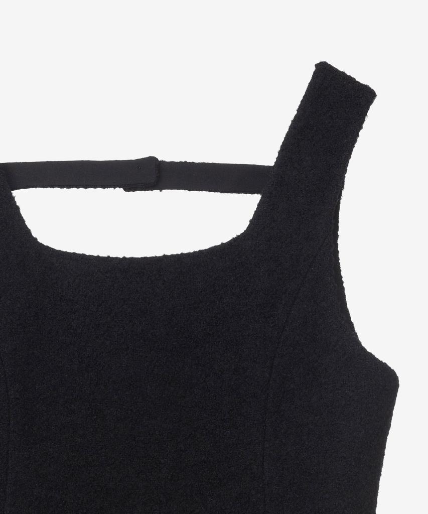 MIND BRIDGE WOMEN [W] Tweed Sleeveless Mini Dress