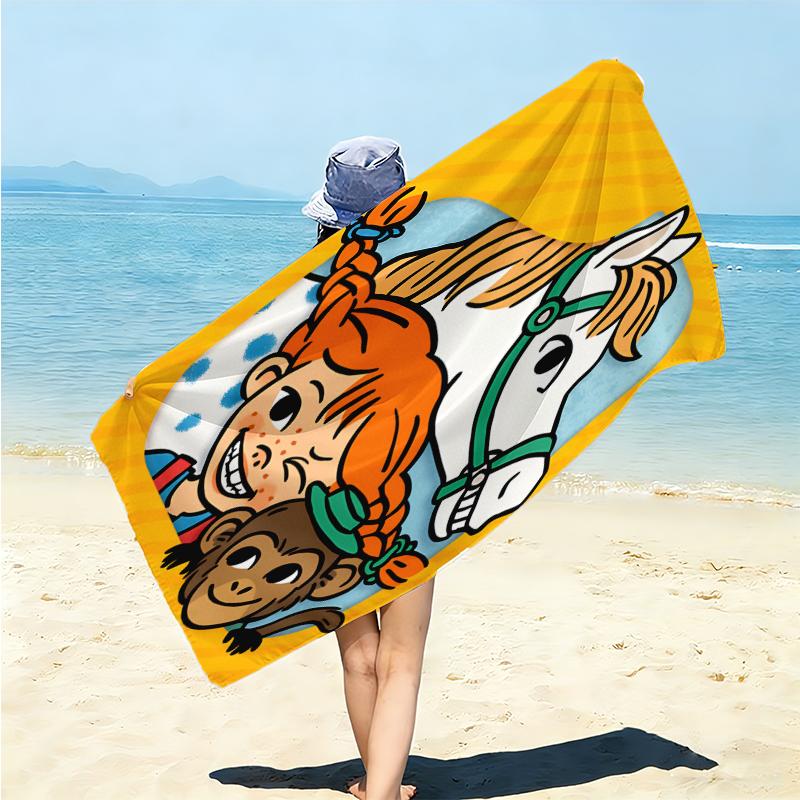 1Pc Girl Hair Upside Down Beach Towel Microfiber Beach Towel Thin Absorbent For Beach Swimming Yoga Bath Sports 0917275