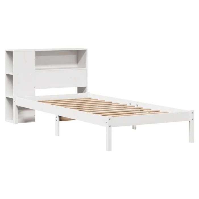 VidaXL Bunk Bed Without Mattress White 90x190cm Solid Pine Wood 3321562