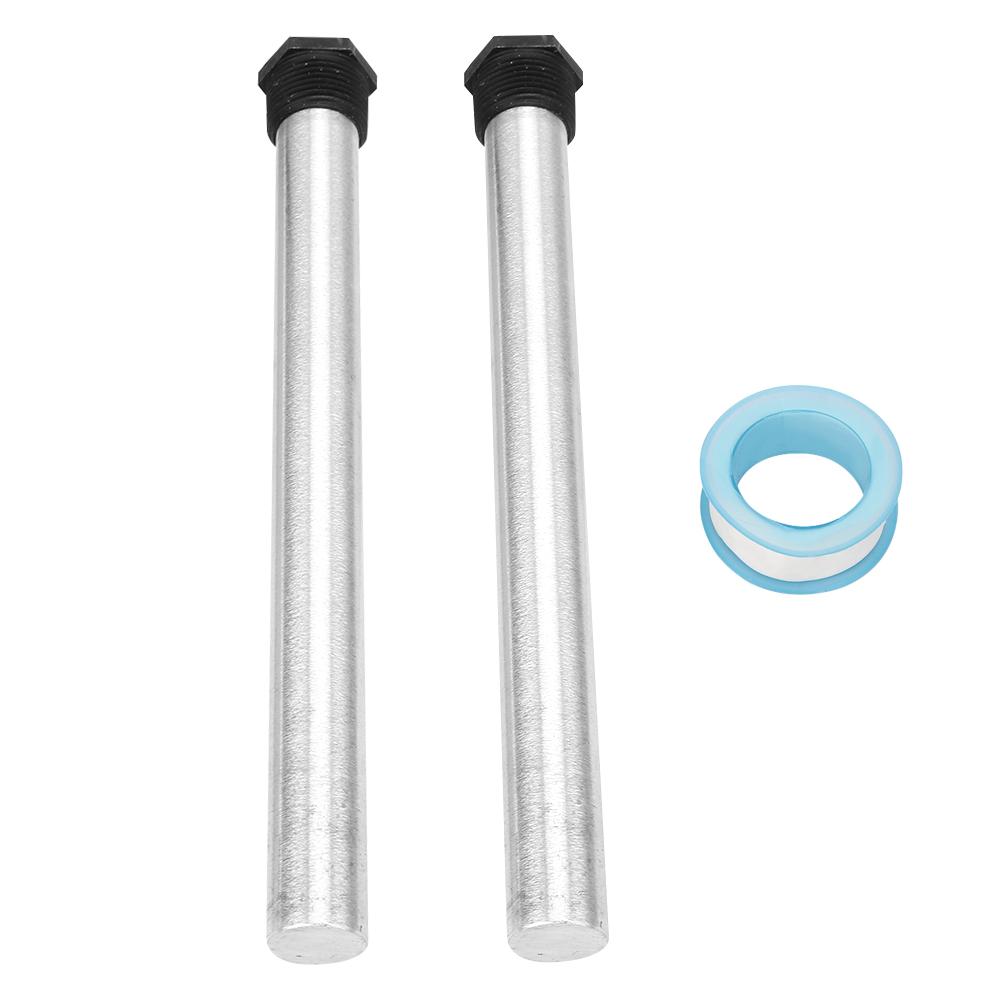 

2pcs 21X320mm Magnesium Anode Rod for Water Heater NPT3 4 Thread