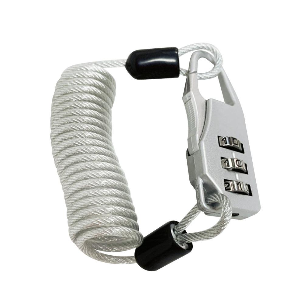 Multifunctional Anti-theft Wire Rope Padlock 3-digit Locks Security Code Security Lock Number Code Smart Combination Lock