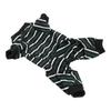 Striped Dog Pajamas Fashionable Cute Warm Comfortable Stretchy Dog Jumpsuit for Dogs Puppies Cats