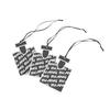 CARMATE Blang Hanging Monogram Car Air White H1301 Freshener, Musk,