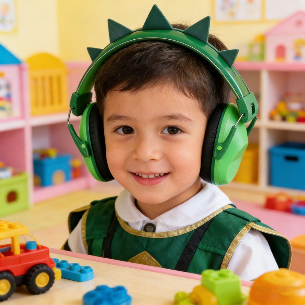 Cartoon Anti-Noise Earmuffs Adjustable Ear Protector Ears Muffs Noise Reduction Muffs  For Children