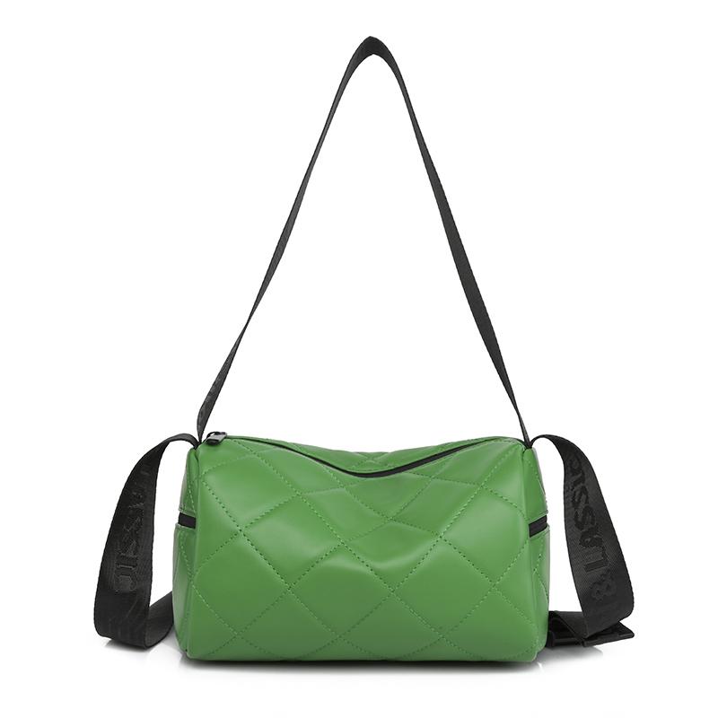 Ladies fashion feminine crossbody bag high capacity simple shoulder bag soft leather high quality messenger bag