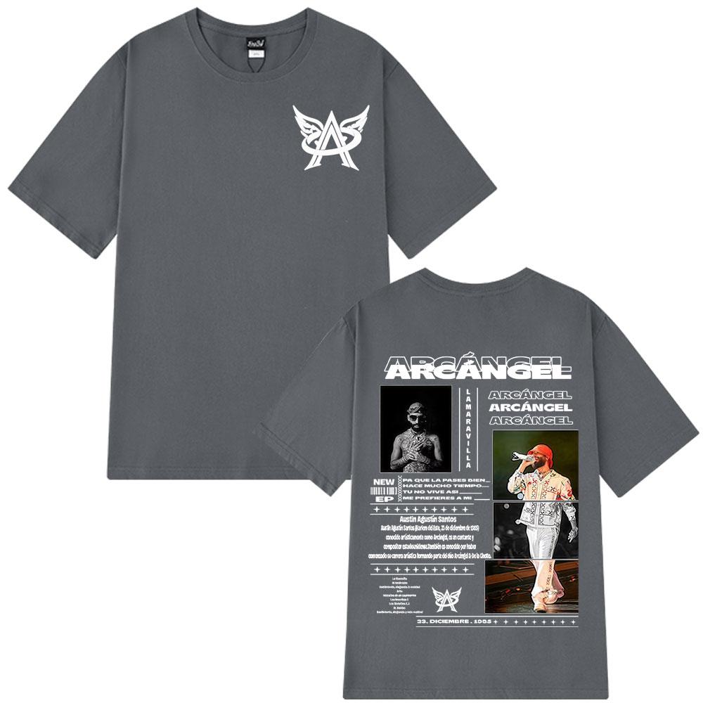 

Rapper Arcangel Album 2025 T Shirt Men Women Hip Hop Fashion Oversized Short Sleeve T-shirt Cotton Oversized T-shirts Streetwear S