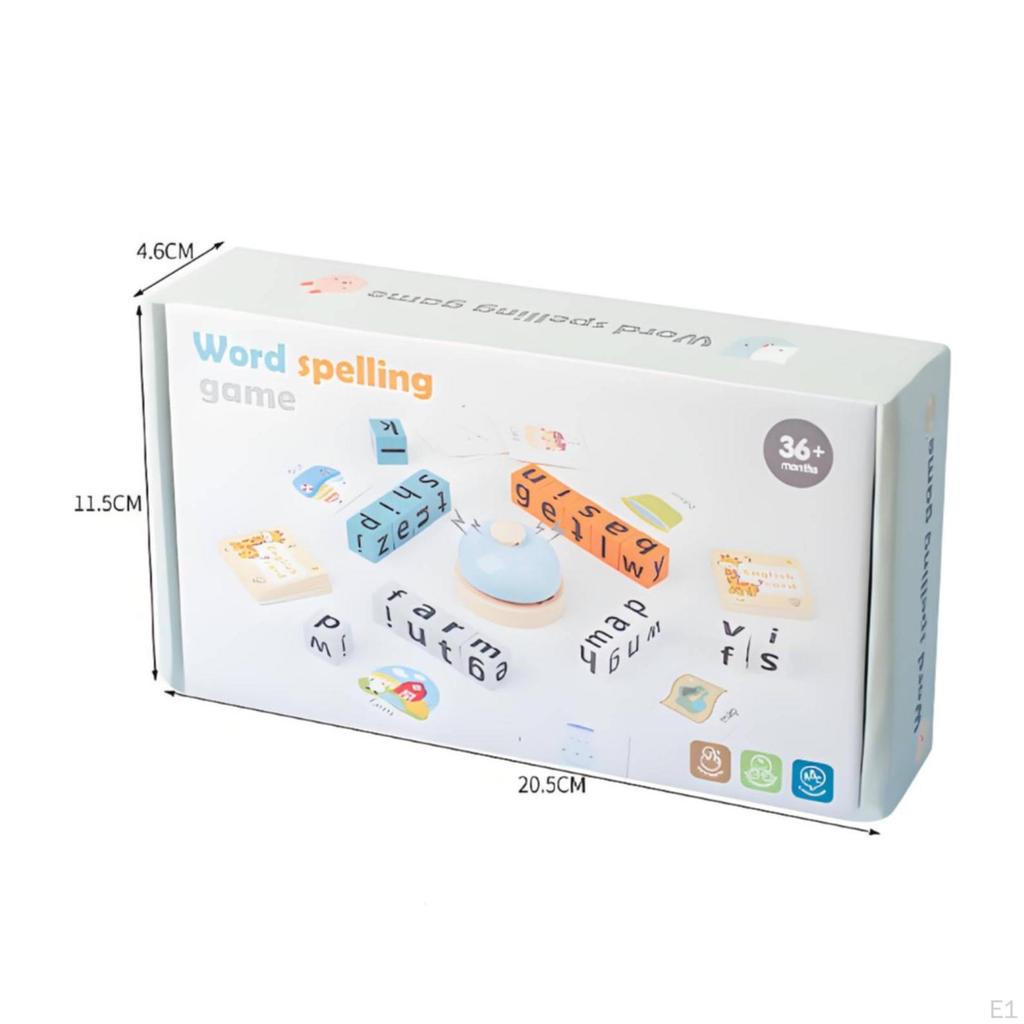 Matching Letter Spelling Game Reading Alphabet for Preschoolers, Young Children,