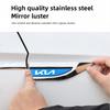 2Pcs Car Accessories Side Doors Blade Stickers Styling For KIA EV6 Stinger RIO Sorento Picanto Ceed Borrego Syros K4 K5 Sonet