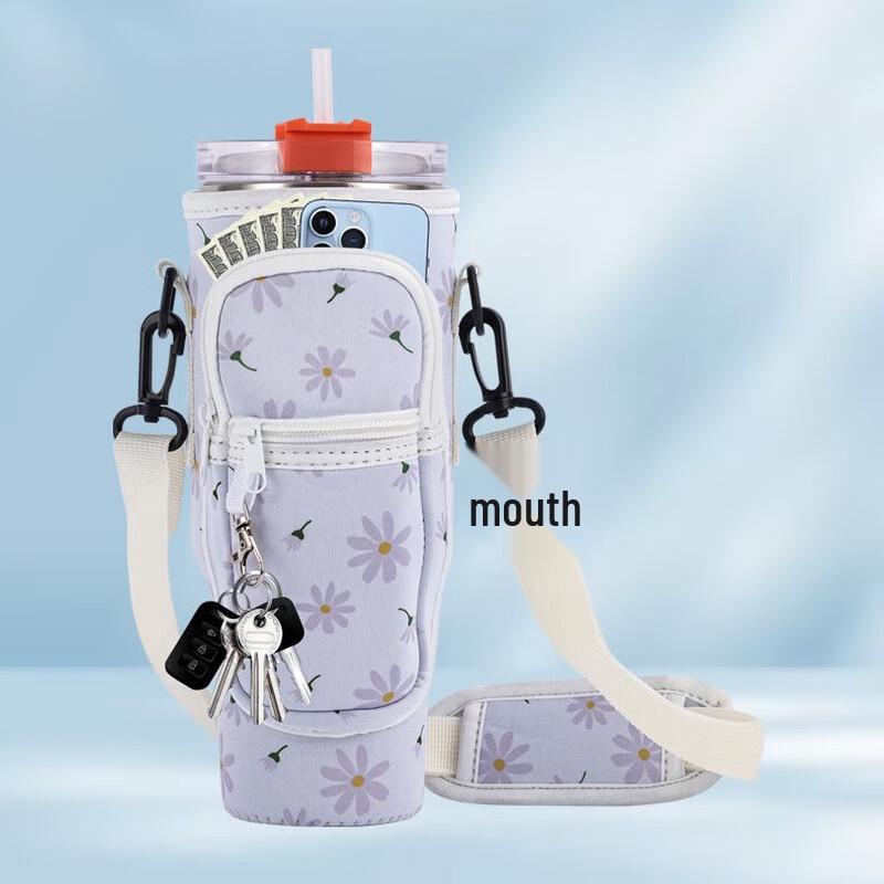 40oz Insulated Cup Sleeve with Handle