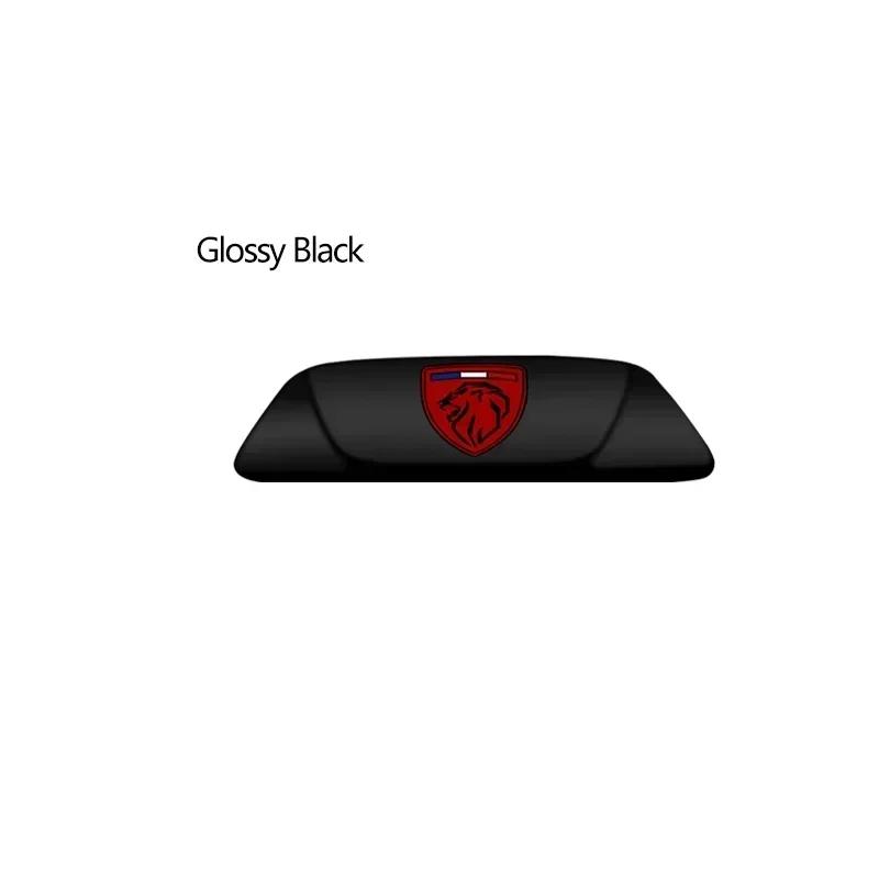 Emblema Metallo Paillettes Adesivo Inferiore Volante Interno Auto per Peugeot 508 3008 4008 5008 Accessori Auto