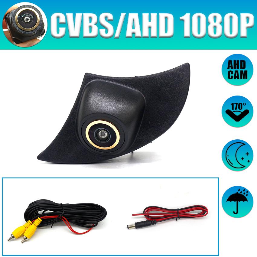 

Автомобильная камера переднего вида для Toyota Camry Daihatsu Altis XV50 2011~2017 Водонепроницаемая камера с логотипом для парковки, камера ночного видения CVBS 1080X720P