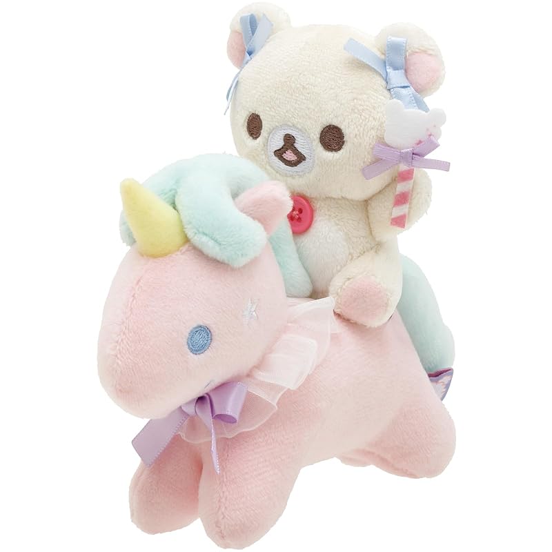 

San-X rilakkuma scene plush toy Korilakkuma & Unicorn MO69801