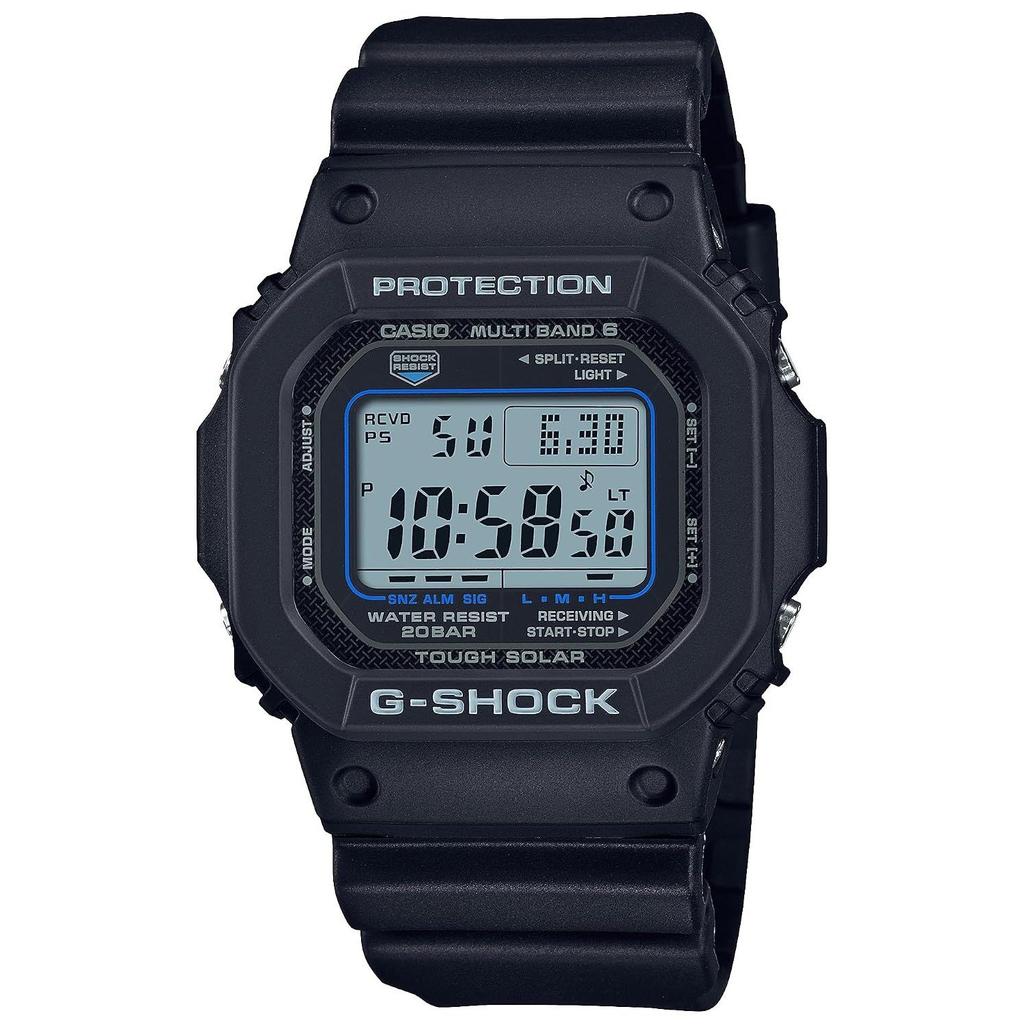 Casio Wristwatch G-Shock Domestic Genuine Product Radio Solar Super Illuminator Type (High Brightness LED Light) GW-M5610U-1CJF Mens Black