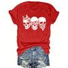 Letter Print Short Sleeve, Casual Short Sleeve Round Neck T-Shirt, Women'S Clothing