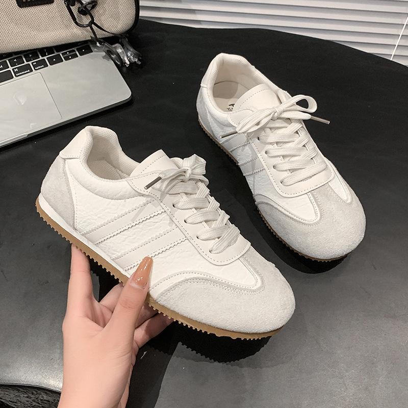 Retro color matching German training shoes women's 2025 summer new soft sole light and comfortable casual versatile sports Forrest Gump shoes