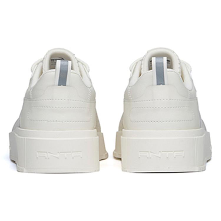 New Anta Life Collection Low Top Skateboard Shoes Men's Ivory White 112228040-1