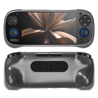 2 In 1 Protective Cover For Retroid Pocket 5 Game Console Ergonomic Design Grip Case Transparent Soft TPU Cover for RP5