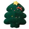Christmas Decorations Creative Cute Christmas Tree Shape Plush Bed Pillow Super Soft Cartoon Doll Doll