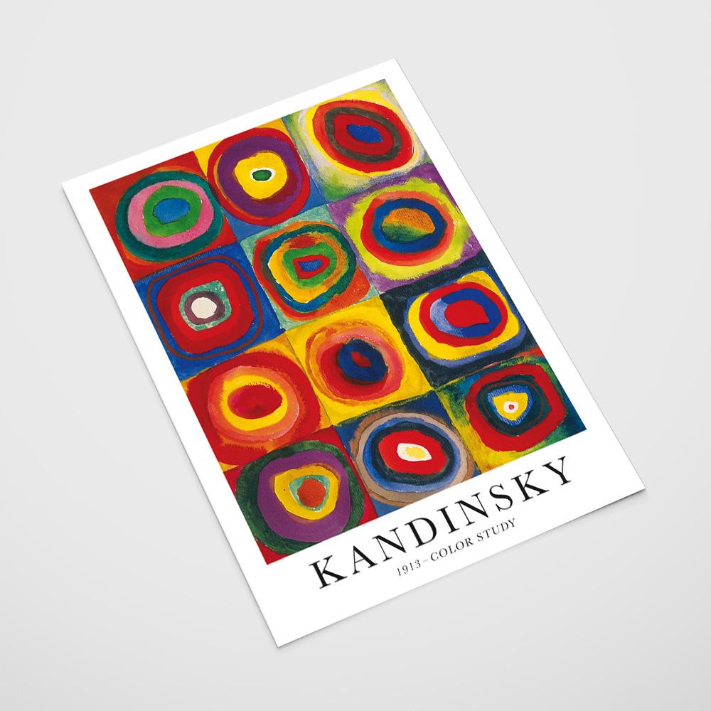 Poster Kandinsky Color Study