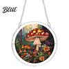 Garden Decorative Suncatcher Acrylic Puzzle Suncatcher Stained Glass Style Window Hanging Sun Catcher Panel DIY Colorful Art Jigsaw for Home Decor