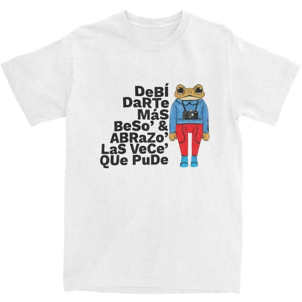 DTMF with Bear Cartoon Debi Tirar Mas Fotos Printing Bad Bunny Hippe Women T Shirt Summer T Shirts Cotton Tshirt for Men Top Tee