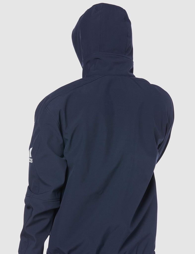 Adidas Men's Tech Three Layer Coat, IXG28, Legend Ink (GE0425), Size J/S (equivalent to Japanese size S)