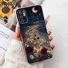 For Redmi Note 10 5G Case Fashion Rose Bow Soft Silicone TPU Back Cover For Xiaomi POCO M3 Pro 5G 6.5" Shockproof Phone Cases