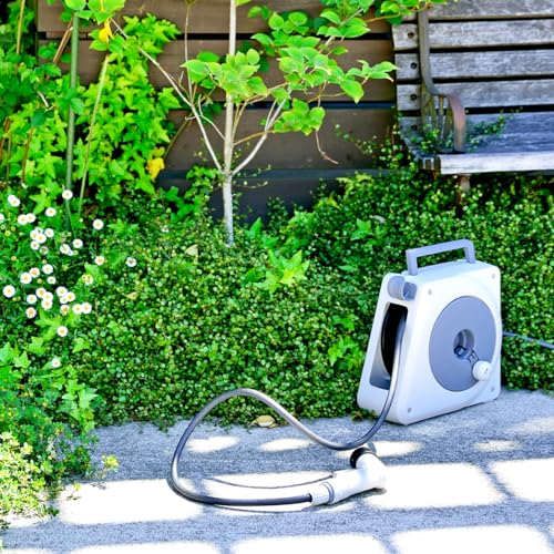 Takagi Aurora NANO Hose Reel, 10m, Easy Connection, Lightweight, Neat Storage, RM710SK