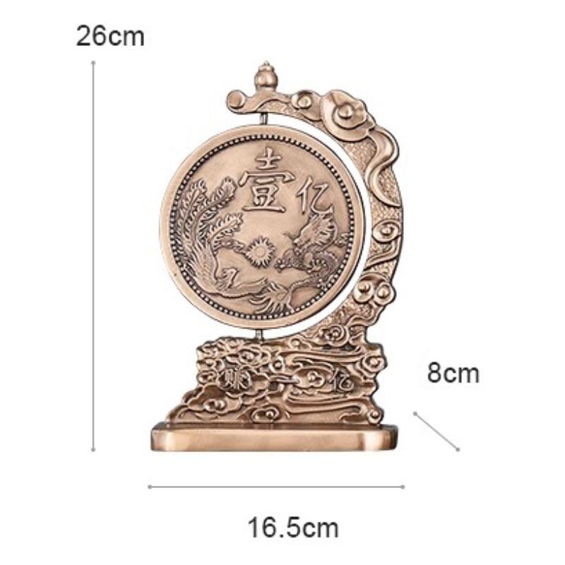 

Resin Sculptures Vintage Miniatures Ornaments Creative Brass Household Ornament Living Room Aesthetic Decoration Accessories