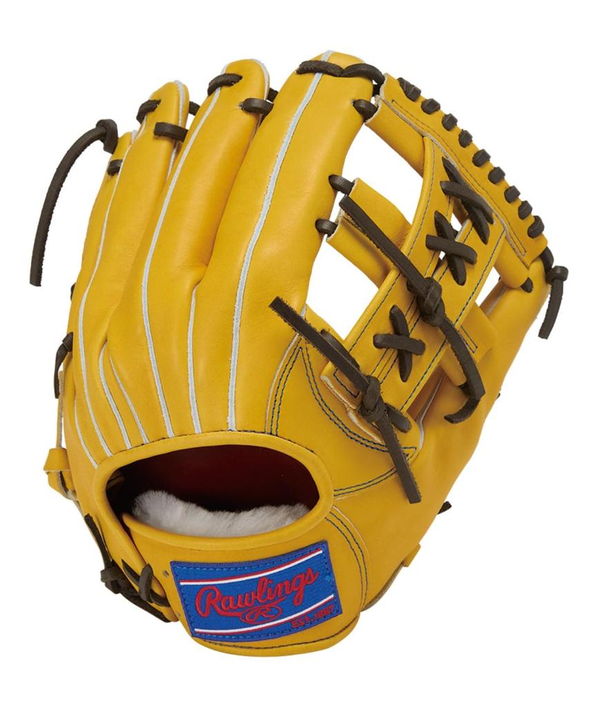 Rawlings PRO PREFERRED GH5FPRN54FS Baseball Gold Throw Glove, Hardball, Infielder's Glove, Tan, 11.5 inches, Right-Handed