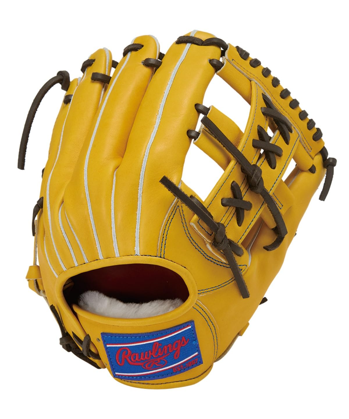 

Rawlings PRO PREFERRED GH5FPRN54FS Baseball Gold Throw Glove, Hardball, Infielder s Glove, Tan, 11.5 inches, Right-Handed