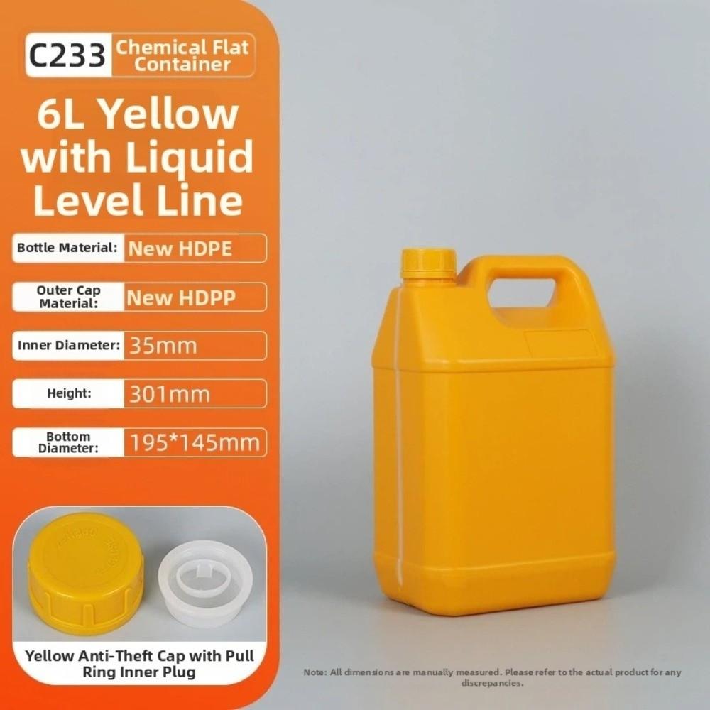 Secchio HDPE 1-20L Tanica per Olio per Alimenti Contenitore Multiuso Gel Shampoo