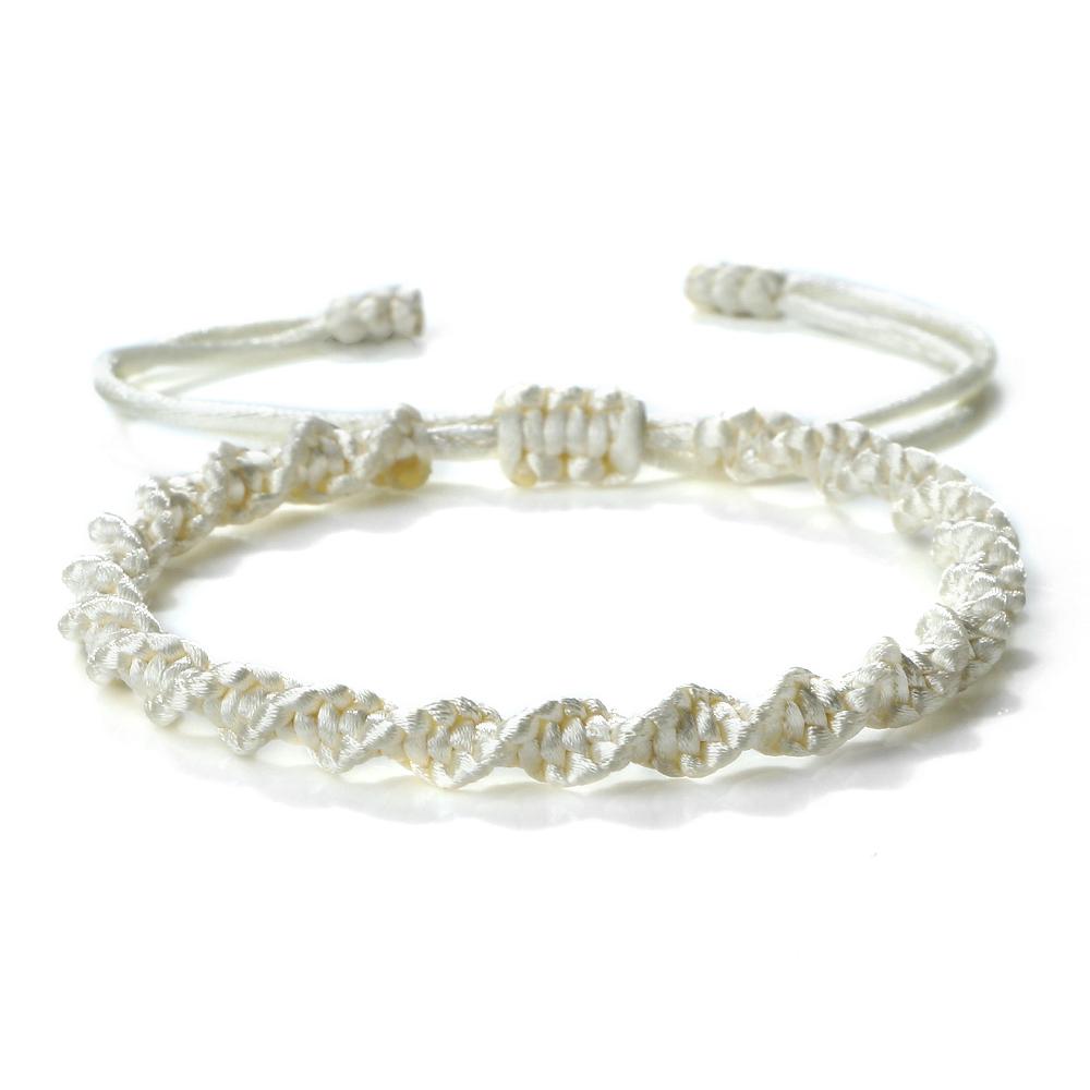 Multicolor Rope Lucky knots Bracelets Women Men Charm Woven Handmade Bangles Braided Adjustable Size Buddhism Jewelry Pulseras