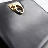 Salvatore Ferragamo ChainShoulder Shoulder Bag P21-0587 Gancini 2-way Clutch Black Calfskin Women Used