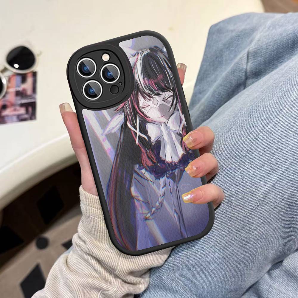 Genshin Impact Columbina For IPhone 16 15 14 13 12 11 Pro Max Plus Leather Phone Cover