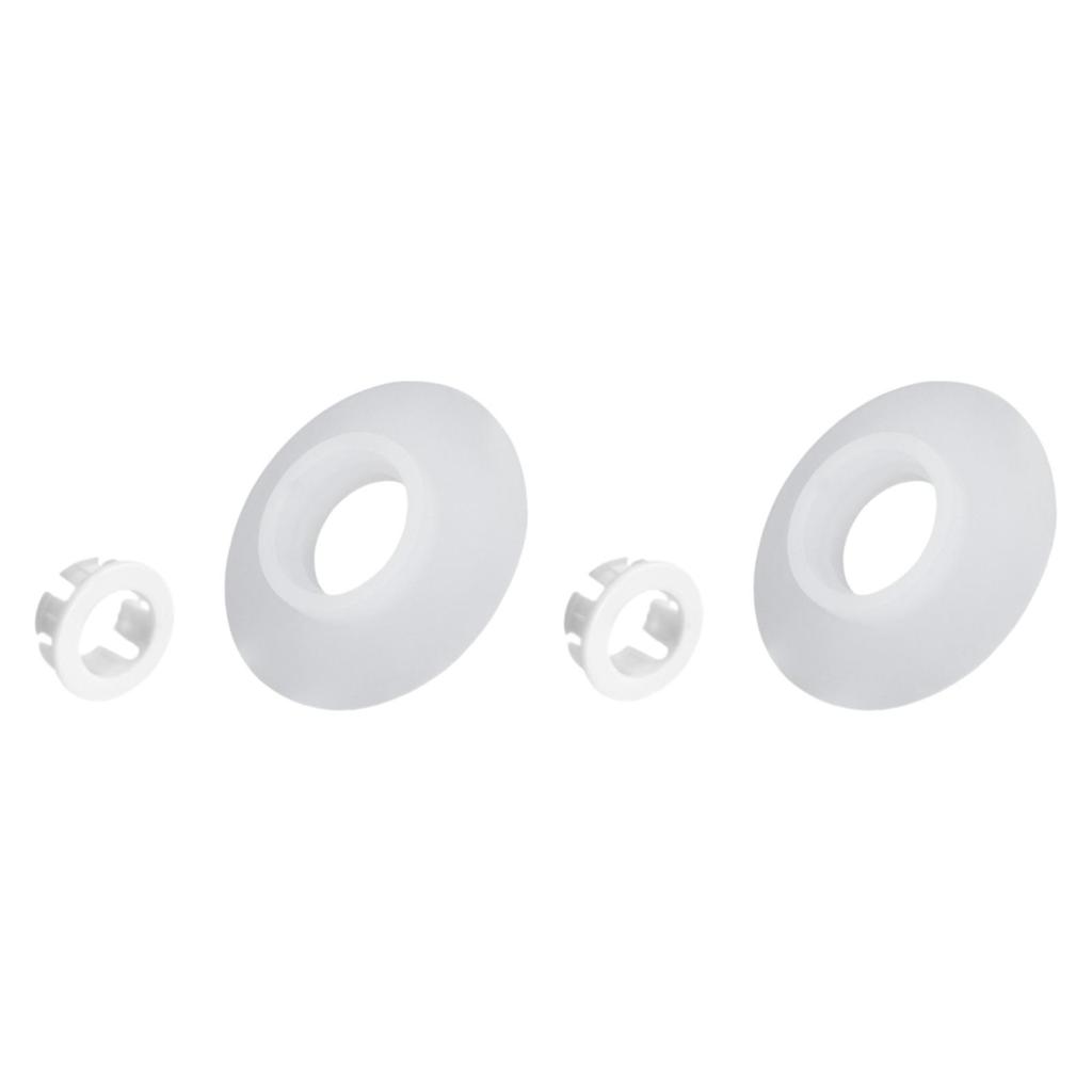 2 Set Dual Flush Valve Diaphragm Seal and Clip Easy To Install Wide Compatibility Replacement Part for Sv92467 Sv93467