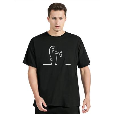 Skvělé tričko Space Coaster Balum La Linea Vtipné grafické tričko Bavlna Pohodlné Prémiové Camisetas Pro muže Dárek