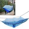Outdoor Hammock 661lb Load Bearing Lightweight Portable Hammock with Net for Courtyard Camping Picnic