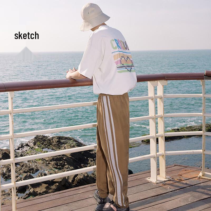 

Мужские летние повседневные брюки-джоггеры на кулиске 2024 M