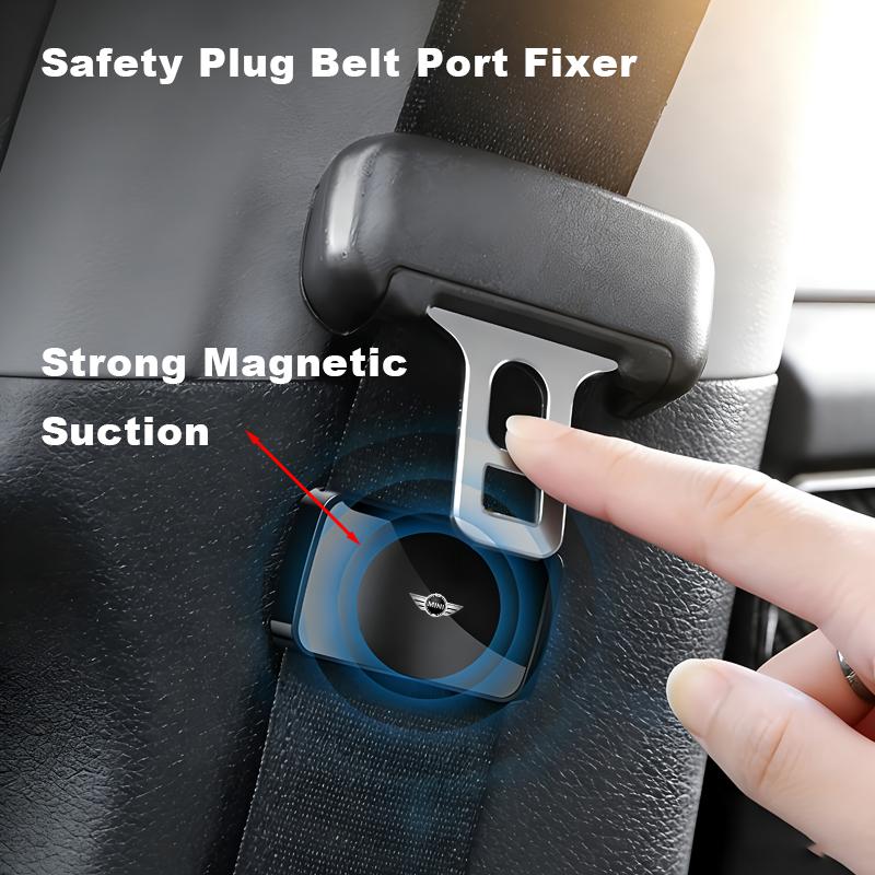 Magnetic Attract Car Seat Belt Holder Stabilizer Fastener Style For Mini Cooper R50 R52 R53 R55 R56 R60 R61 F54 F55 F60 Clubman G1