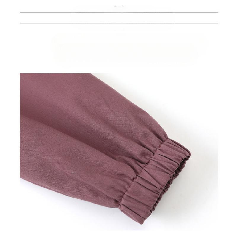 Casual Loose Fit Jacket for Women, Mid-Aged Mother Spring Autumn Hooded Coat