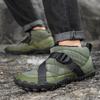 Neue modische Fleece-warme Schneestiefel, Outdoor-Wanderschuhe und Baumwollschuhe für Damen und Herren im Winter