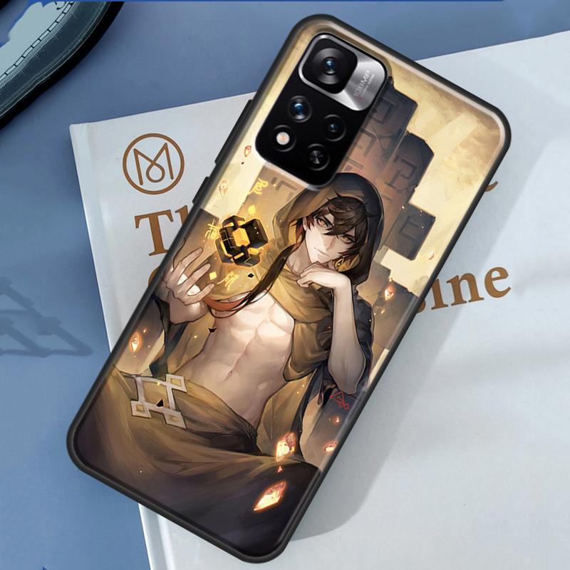 

Genshin Impact Zhongli Case For Xiaomi Redmi Note 14 13 11 9 10 12 Pro 9S 10S 11S 12S Redmi 10C 12C 13C 14C Cover Redmi 10