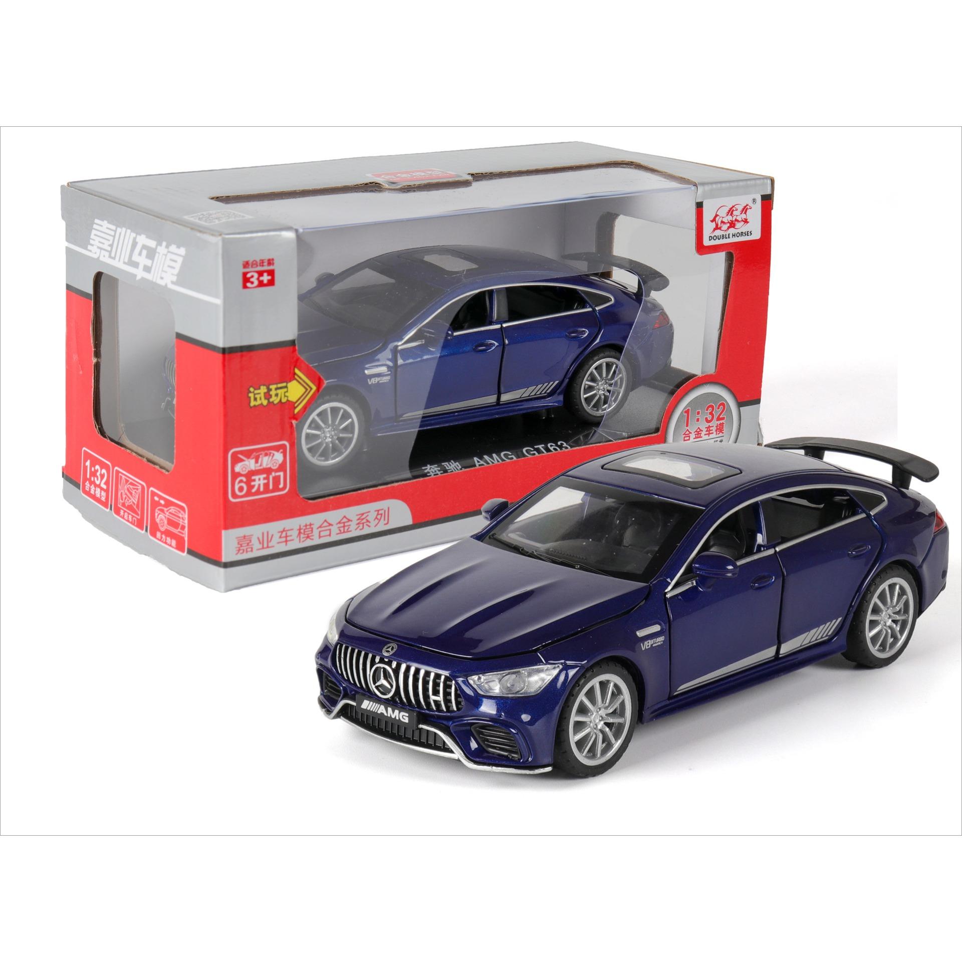 1/32 BENZ AMG GT63 литые модели автомобилей и игрушечные транспортные средства игрушечные машинки развивающие игрушки для детей подарки для мальчиков игрушки синий