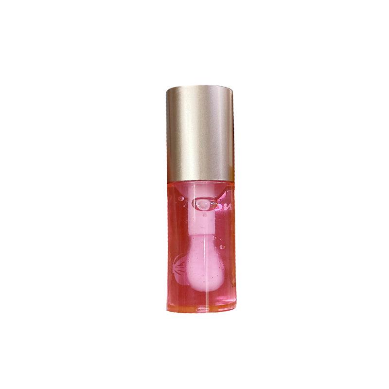 Hydrating Water-Glow Lip Oil: Autumn/Winter Lip Care with Fine Glitter for Long-Lasting, Plump, Moisturized Lips.