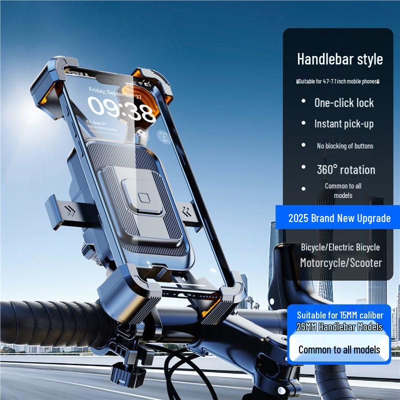 360° drehbarer magnetischer Metall-Handyhalter für das Auto