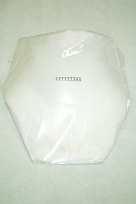 Universal Clear Black Meter Cowl Smoke Windscreen, Windshield, Visor, [ADVANTAGE] Transparent, Black, (Clear)