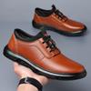 Men's New Soft Leather Shoes Business Casual Men's Leather Shoes One Pedal Men's Business Leather Shoes