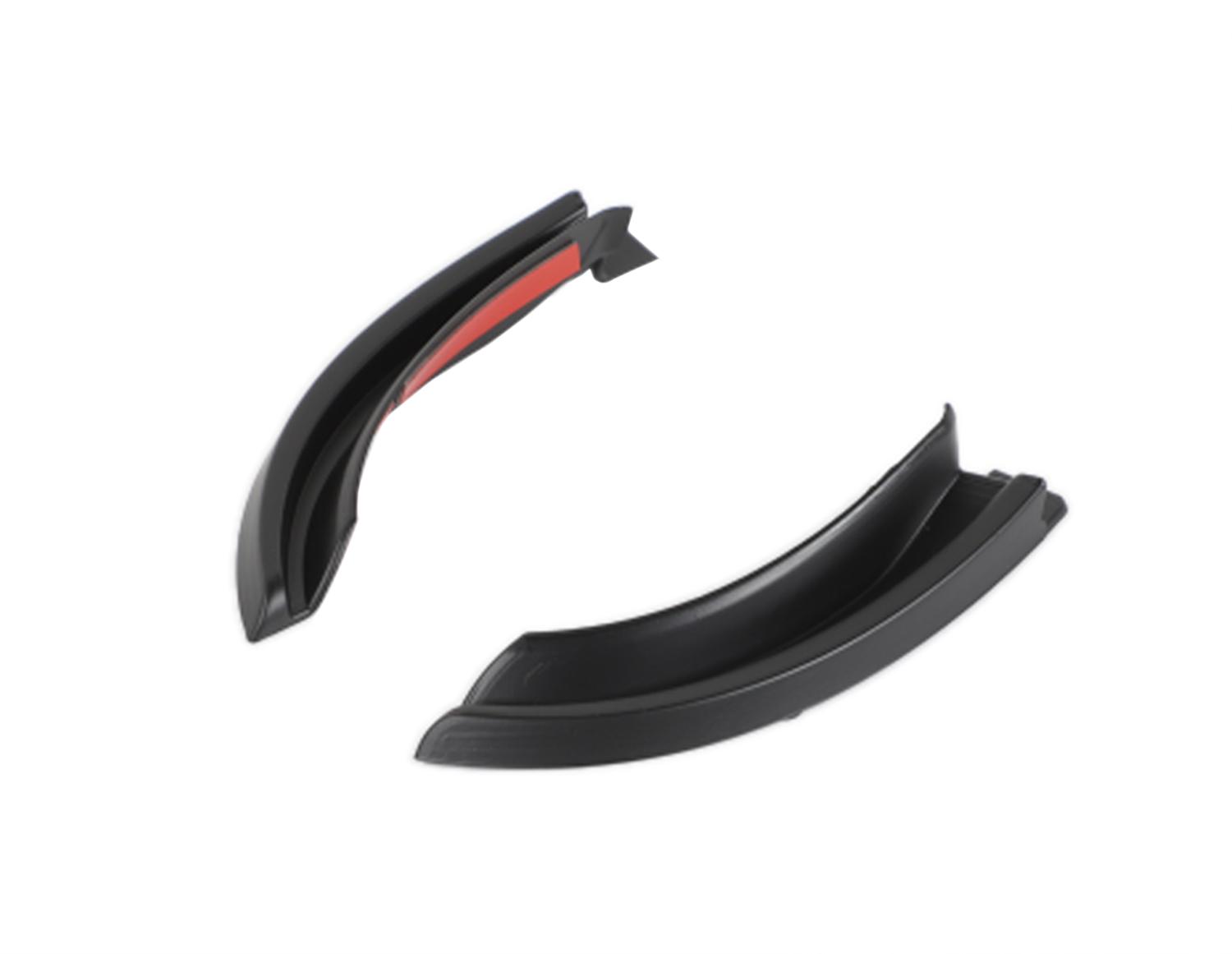 Soft Top Hardtop Rain Gutter Extensions Water Rain Diverters for Jeep Wrangler JL JLU Sahara Rubicon 2018-2026 Accessories чёрный