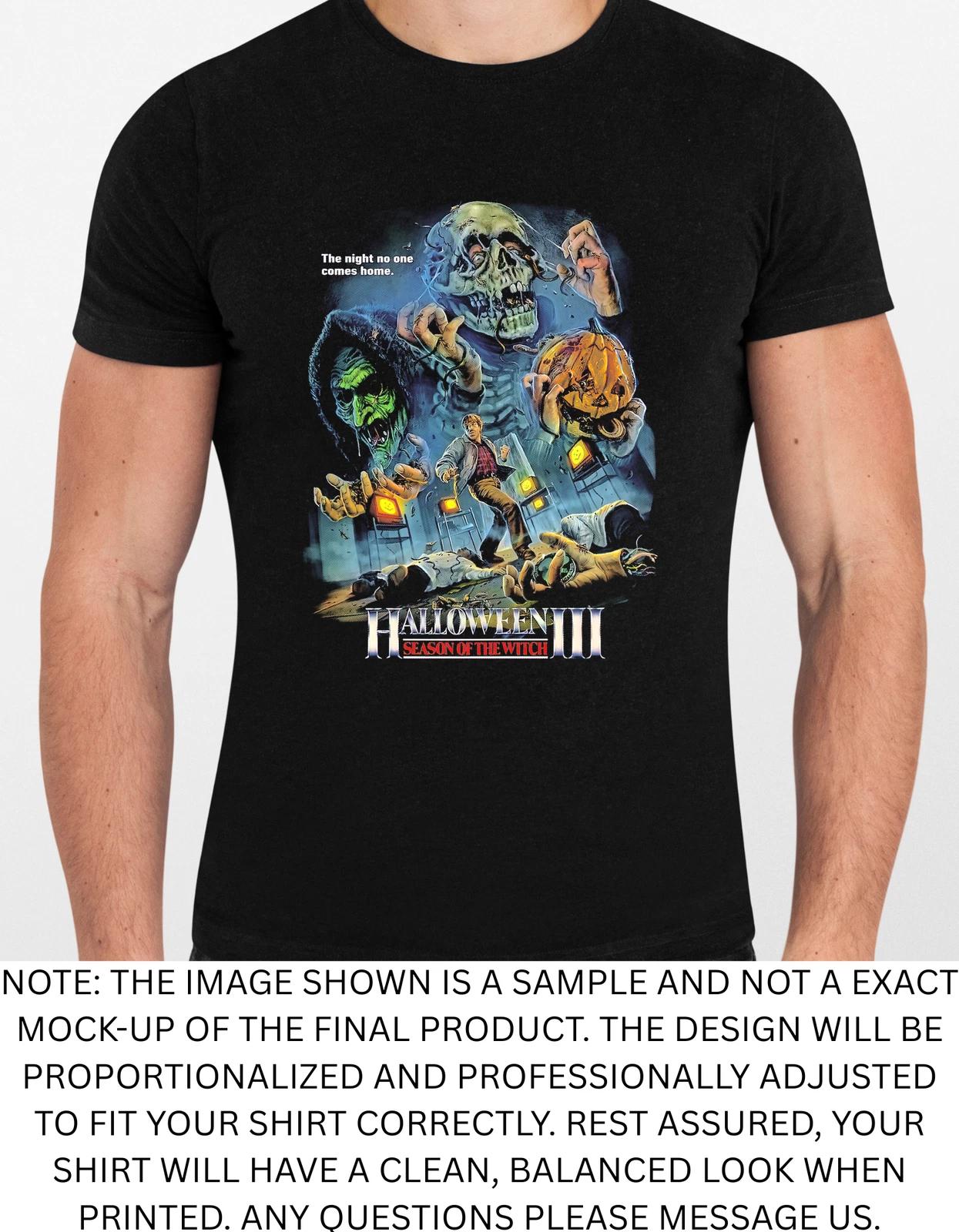 Men s and Women s T-shirts Halloween Iii Graphic S
